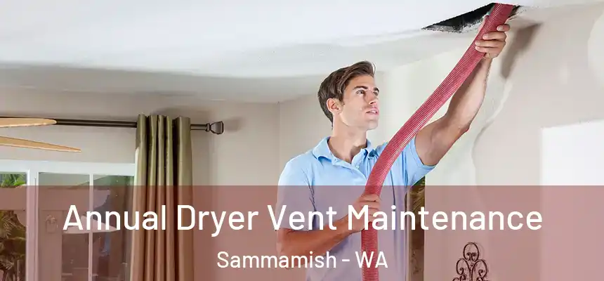  Annual Dryer Vent Maintenance Sammamish - WA