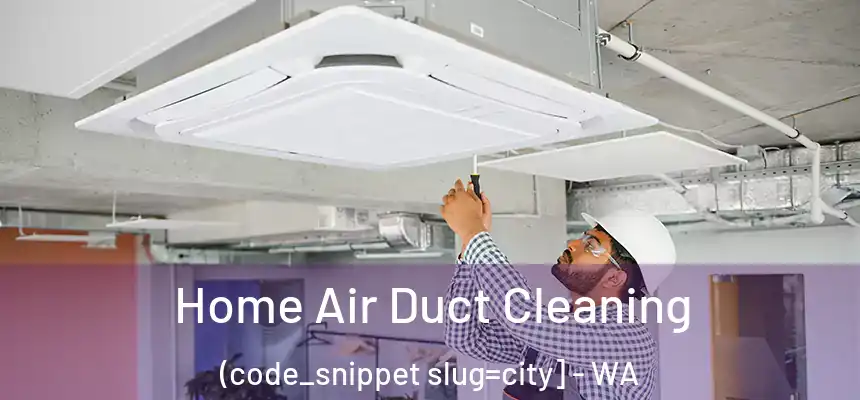  Home Air Duct Cleaning (code_snippet slug=city] - WA